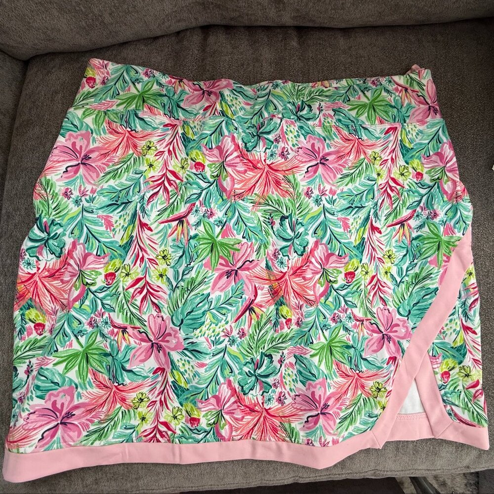Stella Parker Sport Skort Tropical NEW WITH TAGS Size Large